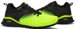 Kricely Men's Lightweight Fluorescent Yellow Sneakers