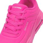 Hot Pink Women’s Platform Wedge Casual Sneakers