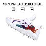 Colorful Graffiti Lightweight Men's Running Sneakers