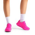 Hot Pink Chunky Platform Wedge Sneakers for Women