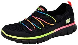 Skechers Women's Colorful Memory Foam Fashion Sneakers