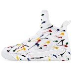 Colorful High Top Lightweight Athletic Sneakers