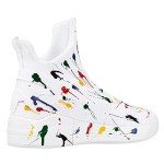 Colorful High Top Lightweight Athletic Sneakers