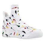 Colorful High Top Lightweight Athletic Sneakers