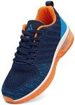 Men's Mishansha Air Cushion Running Sneakers - Safety Orange