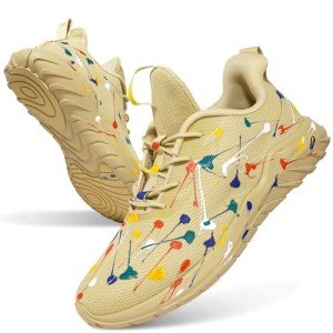 Lightweight Colorful Men's Running Shoes for Gym