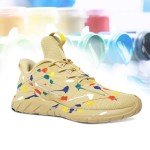 Lightweight Colorful Men's Running Shoes for Gym