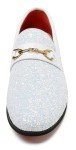 Men's Glittery Slip-On Loafers for Special Events