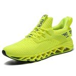 Fluorescent Green Women's Athletic Sport Sneakers