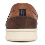 Nautica Men's Lightweight Brown Slip-On Loafers