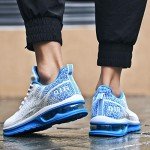 Autper Men’s Colorful Breathable Athletic Sneakers Size 11.5