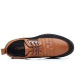 COSIDRAM Yellow Casual Loafers for Men