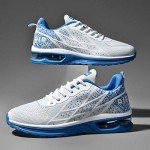 Autper Men’s Colorful Breathable Athletic Sneakers Size 11.5