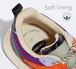 Colorful Leopard Print Platform Sneakers for Women