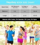 Colorful Thick Cushioned Ankle Running Socks - 5 Pairs