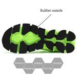 Bright Green Women's Slip-On Athletic Sneakers