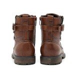 Colorful Lace-Up Oxford Boots for Men