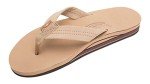 Men's Sierra Brown Rainbow Sandals with Arch Support