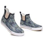 Colorful Unisex Waterproof Ankle Rain Boots