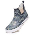 Colorful Unisex Waterproof Ankle Rain Boots