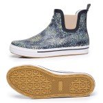Colorful Unisex Waterproof Ankle Rain Boots