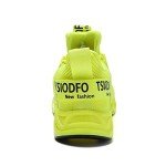 Fluorescent Green Women's Athletic Sport Sneakers