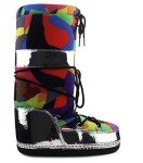 Cape Robbin Silver Puffy Lace-Up Winter Boots