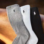 Colorful Polo Ralph Lauren Men's Sport Socks 6-Pack