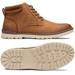 VOSTEY Men's Casual Winter Boots - Yellow Brown