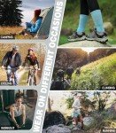 Colorful Merino Wool Thermal Hiking Socks - 5 Pairs