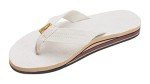Men's Rainbow Hemp Double Stack Sandals - Natural