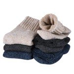 Colorful Thick Wool Socks for All Seasons