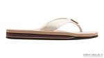 Men's Rainbow Hemp Double Stack Sandals - Natural