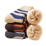 Cozy 3-Pack Men's Thick Wool Winter Socks