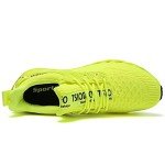 Fluorescent Green Women's Athletic Sport Sneakers