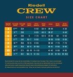 Ocean Blue Riedell Crew Outdoor Quad Roller Skates