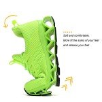 Men's Fluorescent Green Slip-On Sport Sneakers