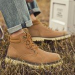 Colorful Men's Ankle Lace-Up Chukka Boots