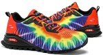 Colorful Lightweight Men's Fashion Sneakers - Rainbow 9
