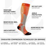 Colorful Kickticks Compression Socks for Sports