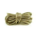 Sparkly Gold Glitter Shoelaces for Canvas Shoes