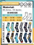 Colorful Animal Style Fun Socks - 12 Pairs