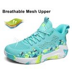 Men's Lightweight Colorful Basketball Sneakers - Size 11