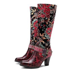 Colorful Handmade Women’s Cowboy & Knight Boots
