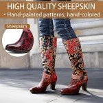 Colorful Handmade Women’s Cowboy & Knight Boots
