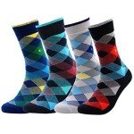 Anatolian Colorful Seamless Crew Socks for Everyone