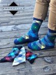 Anatolian Colorful Seamless Crew Socks for Everyone