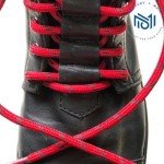 Honey Badger Heavy Duty Boot Laces - Red/Black
