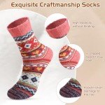 Cozy Colorful Wool Socks for All Seasons