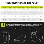 Colorful Waterproof Fishing Deck Boots for Boating